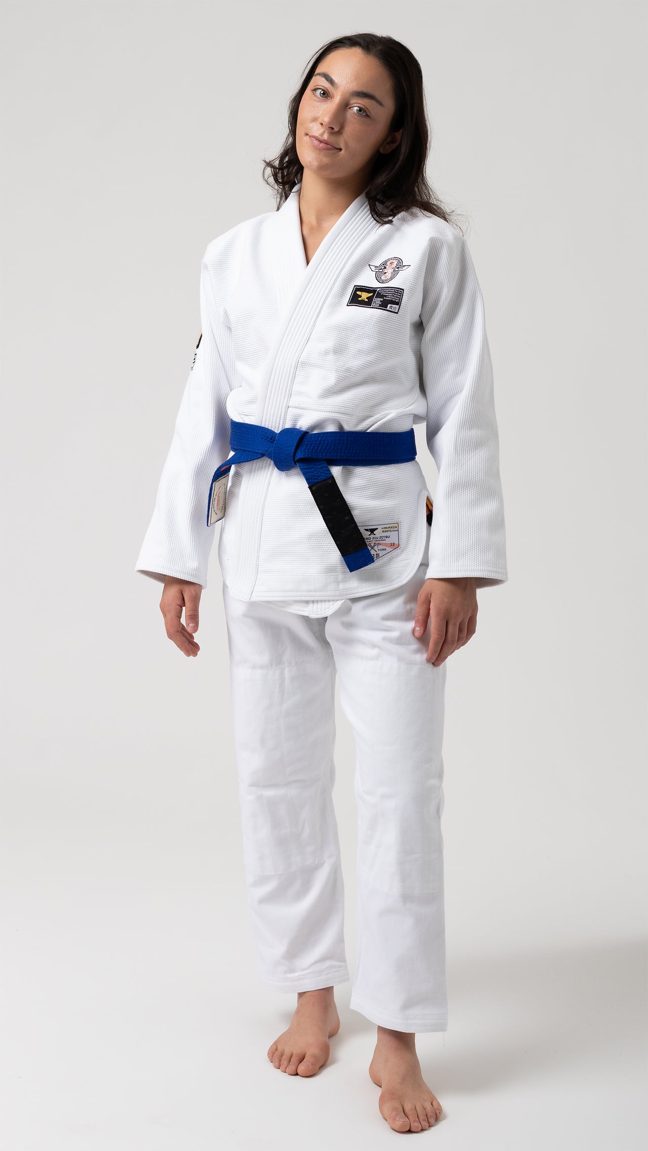 100 KILO V4 Women's Jiu Jitsu Gi - White