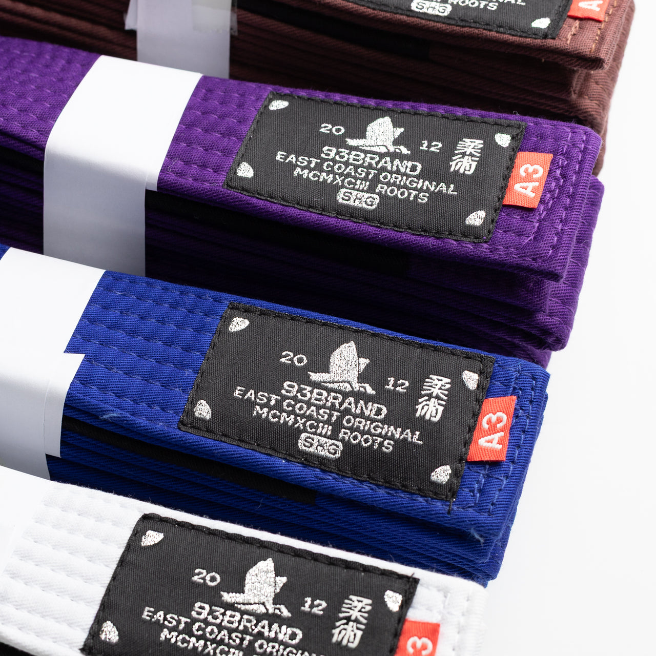 BJJ Rank Belts