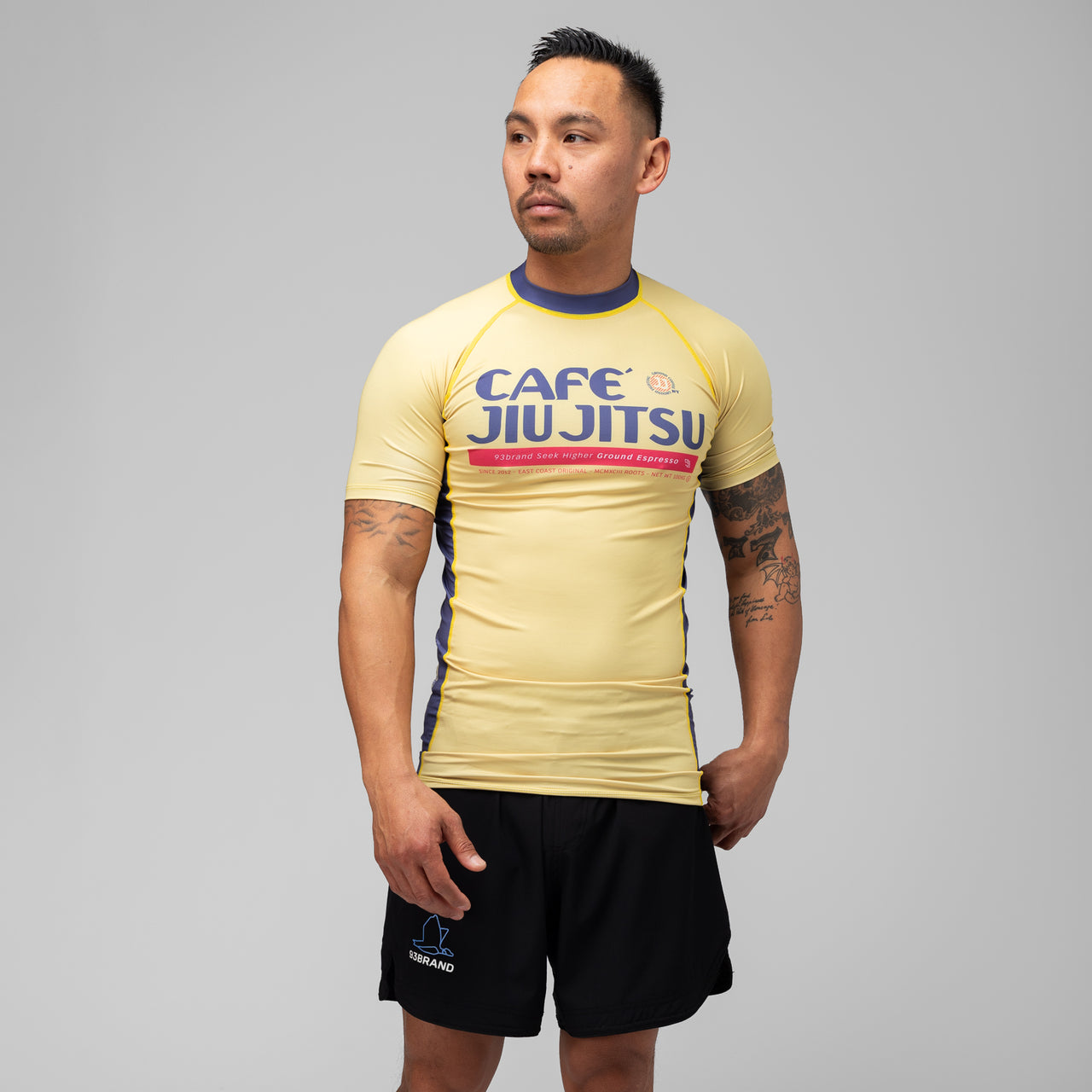 CAFE JIU JITSU 2.0 Men's Rash Guard