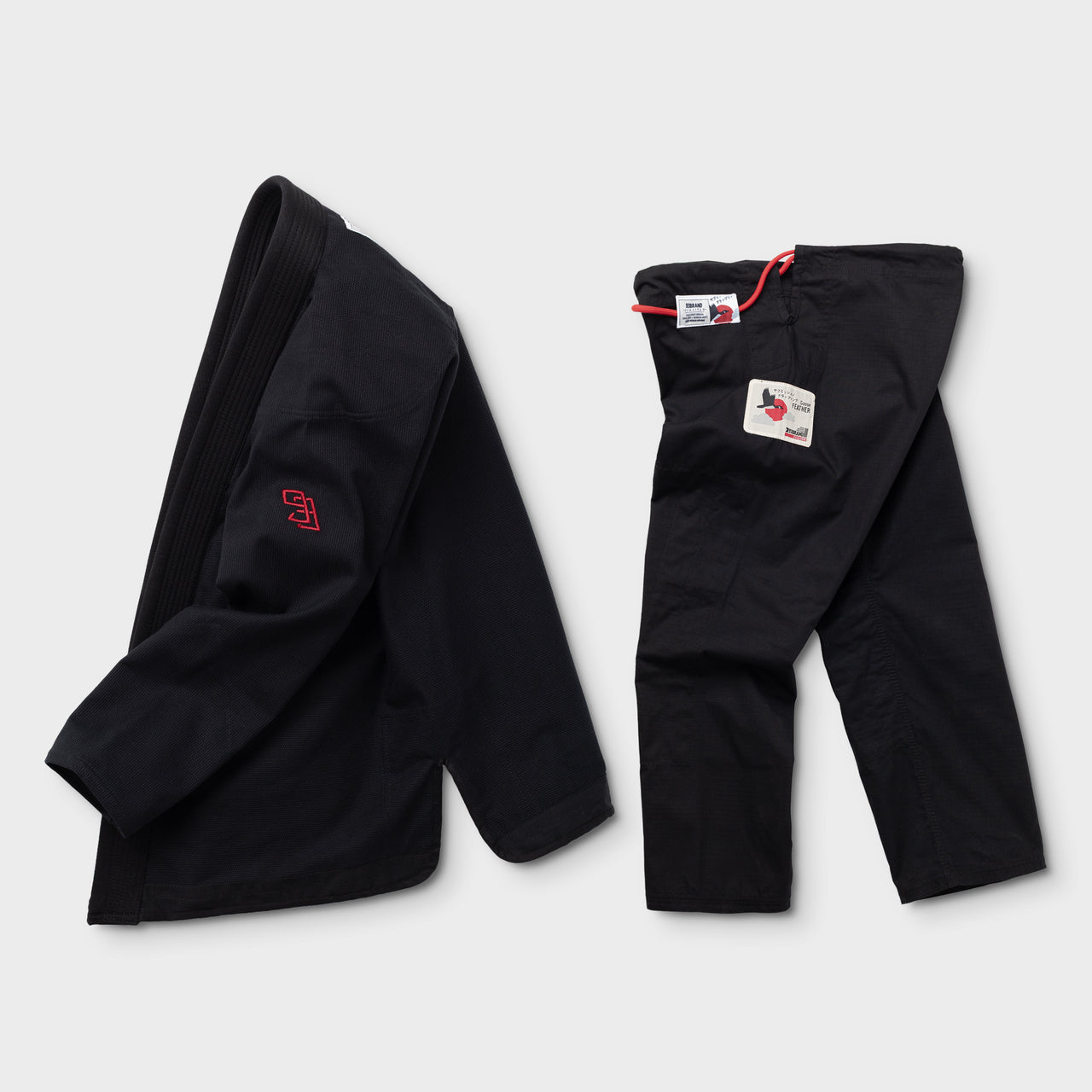 GOOSE FEATHER Lightweight Black Jiu Jitsu Gi