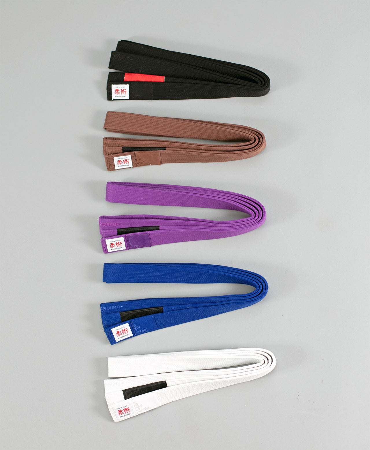 Premium BJJ Rank Belts (All Colors)