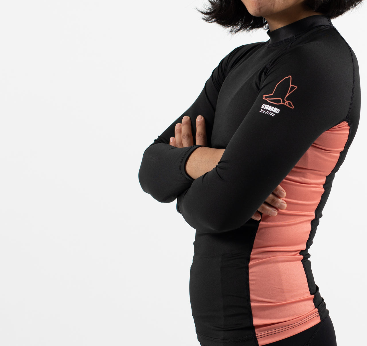 Standard Issue Women's LS Rash Guards 2-PACK (Burgundy, Black)