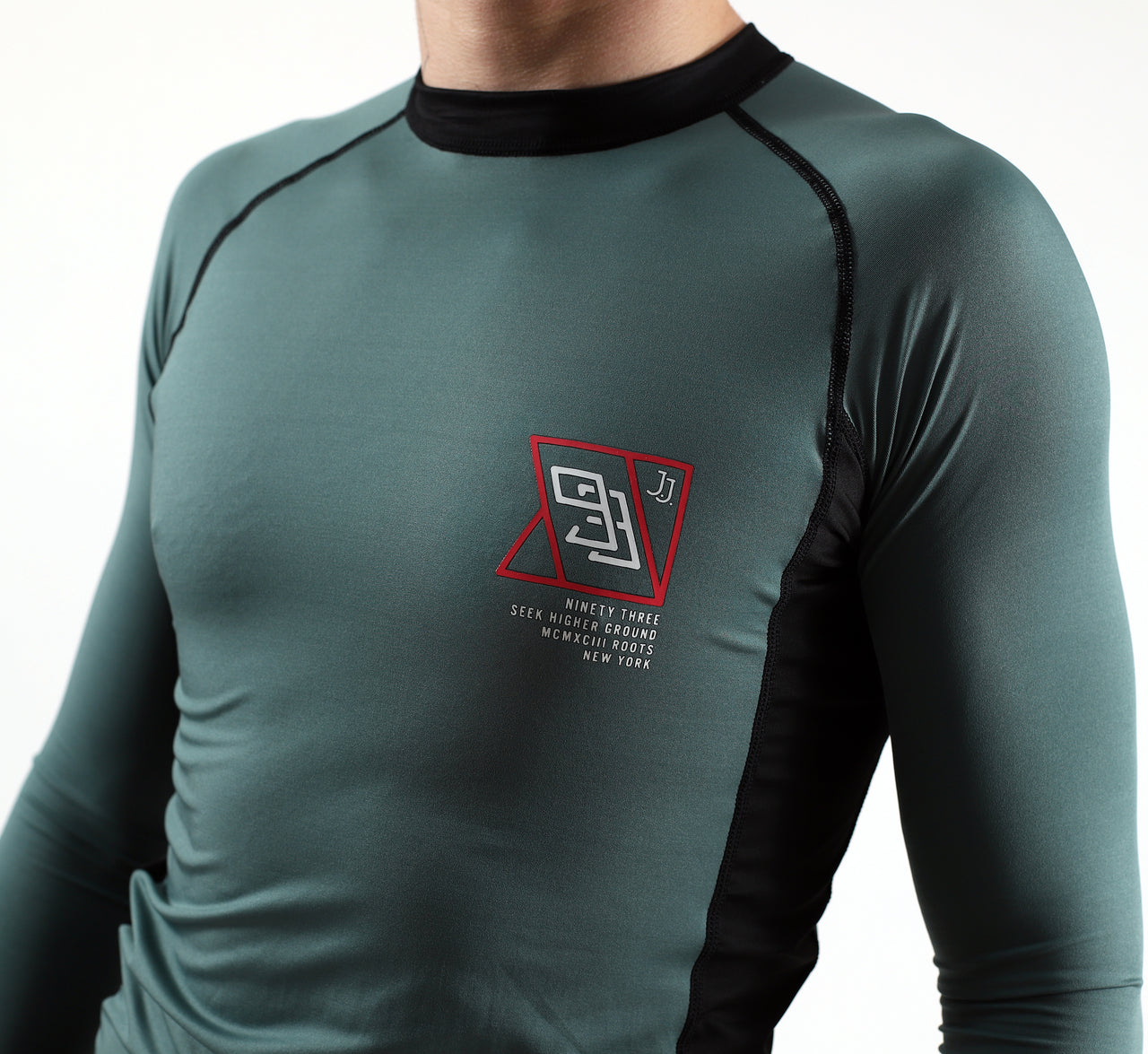 Standard Issue LS Rash Guards 2-PACK (Sage Green, Slate Grey)