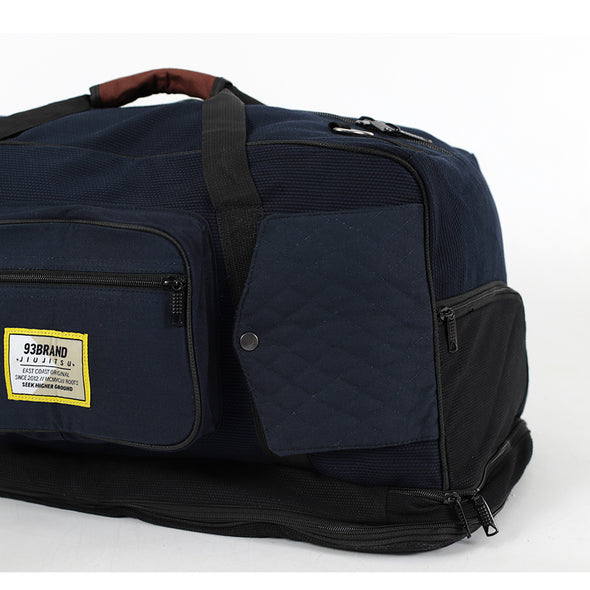 XL Pearl Weave Duffel Bag - Dark Navy Blue