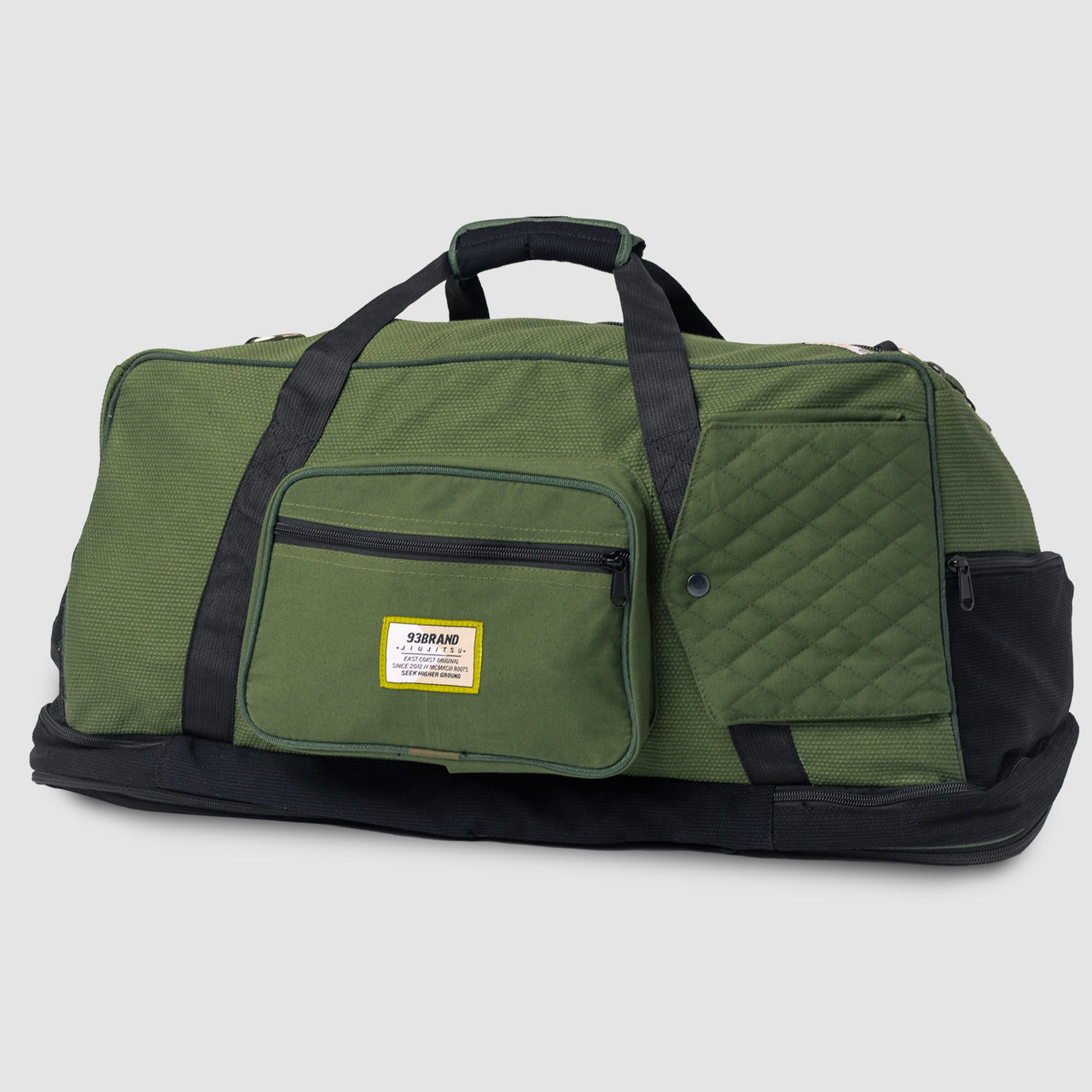 XL Pearl Weave Duffel Bag - Olive Drab Green