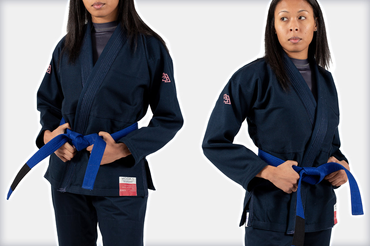 HOOKS V5 Women's Jiu Jitsu Gi - Navy