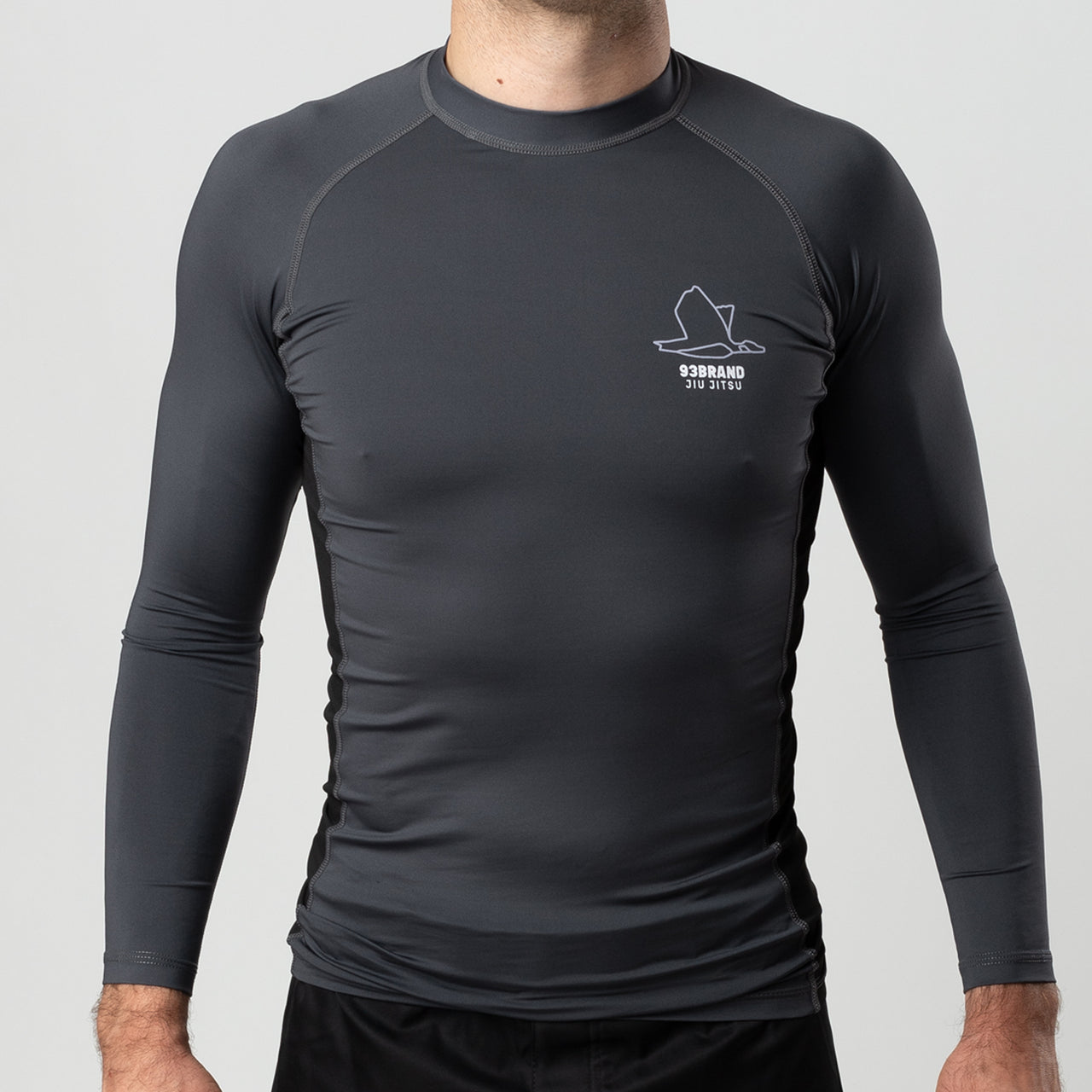 Standard Issue L/S Rash Guard 2-PACK (Black, Smoke Grey)