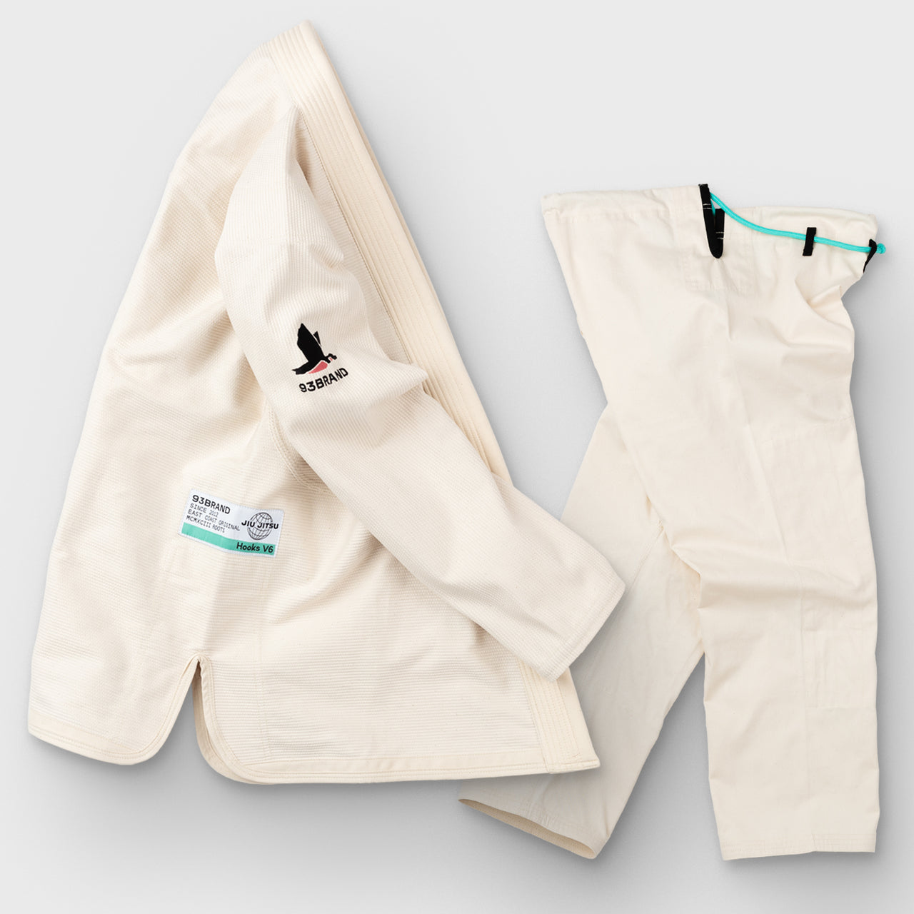 HOOKS V6 Jiu Jitsu Gi - Unbleached