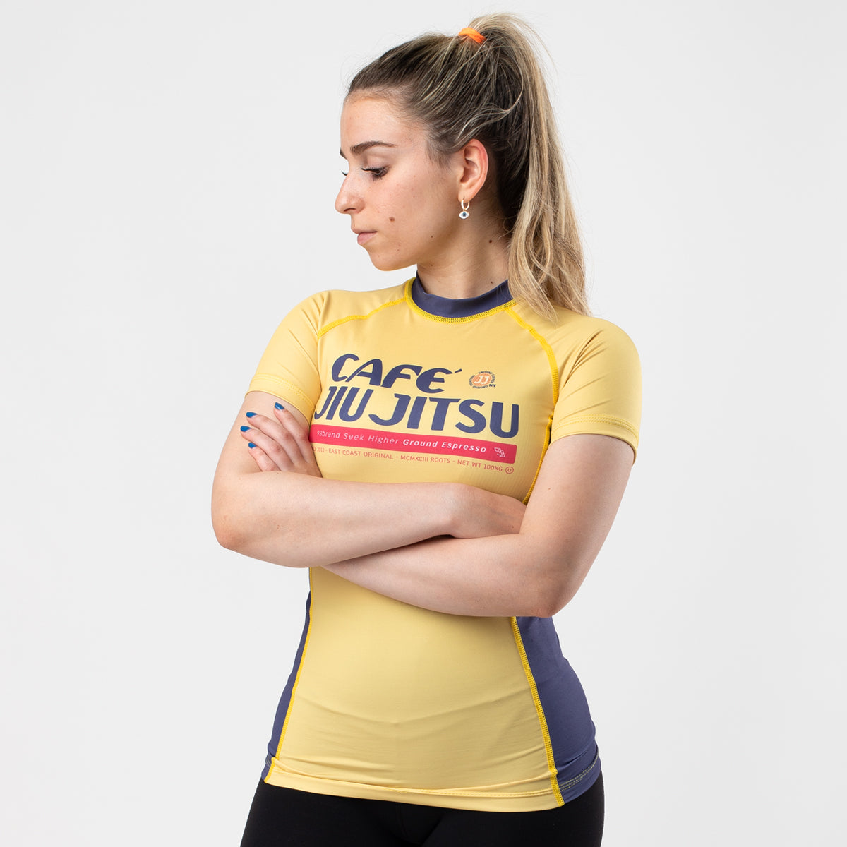 CAFE JIU JITSU 2.0 Women's Rash Guard