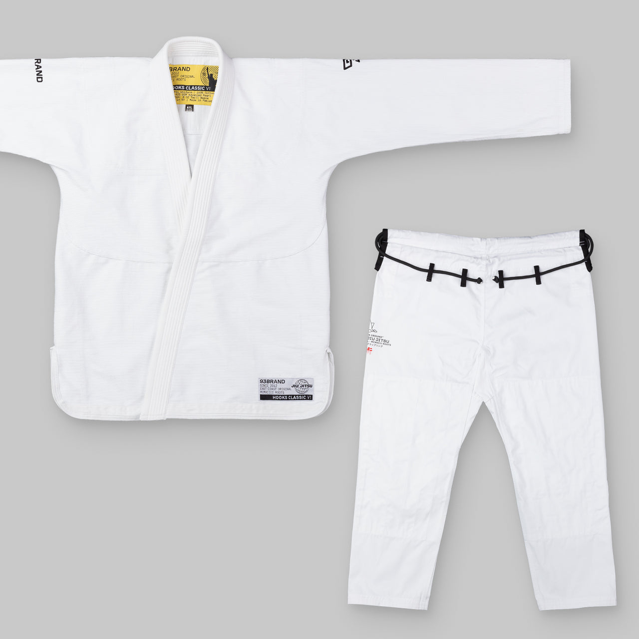 HOOKS CLASSIC Women's Jiu Jitsu Gi - White