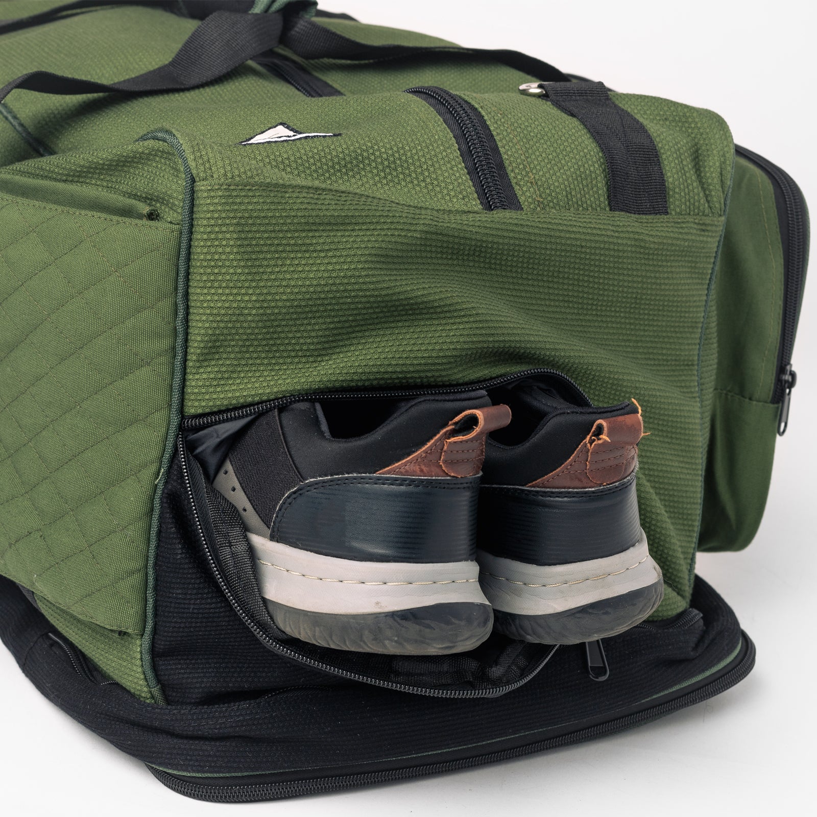 XL Pearl Weave Duffel Bag - Olive Drab Green