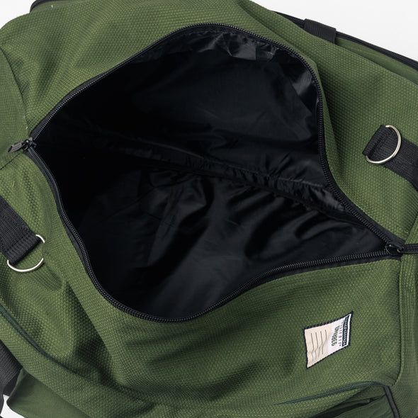 XL Pearl Weave Duffel Bag - Olive Drab Green
