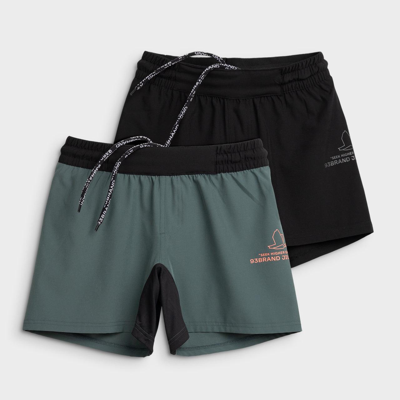 STANDARD ISSUE Women's Shorts 2-PACK - Black/Kombu