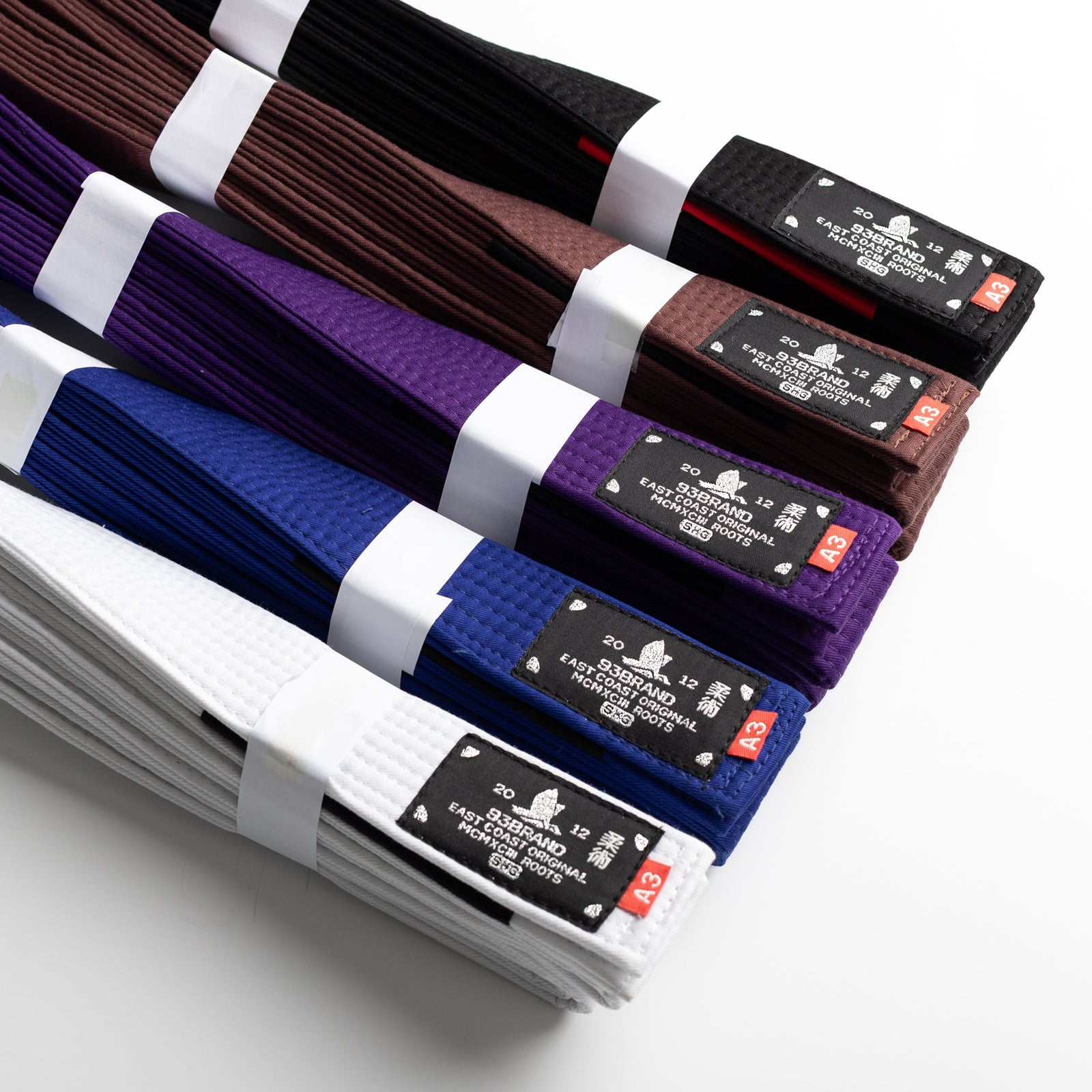 2026 BJJ Rank Belts