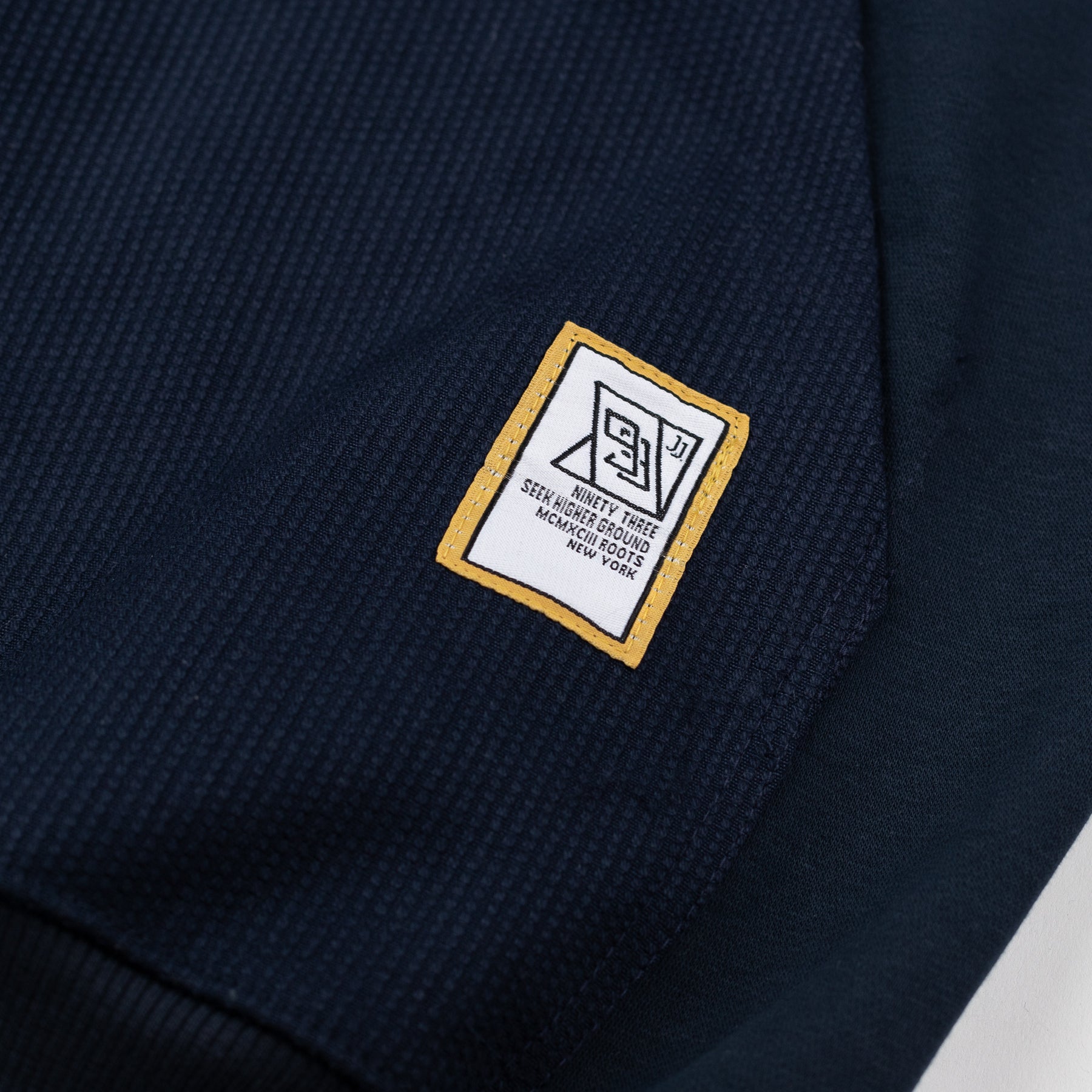 HYBRID Hoodie (Pearl Weave Integrated) - Navy