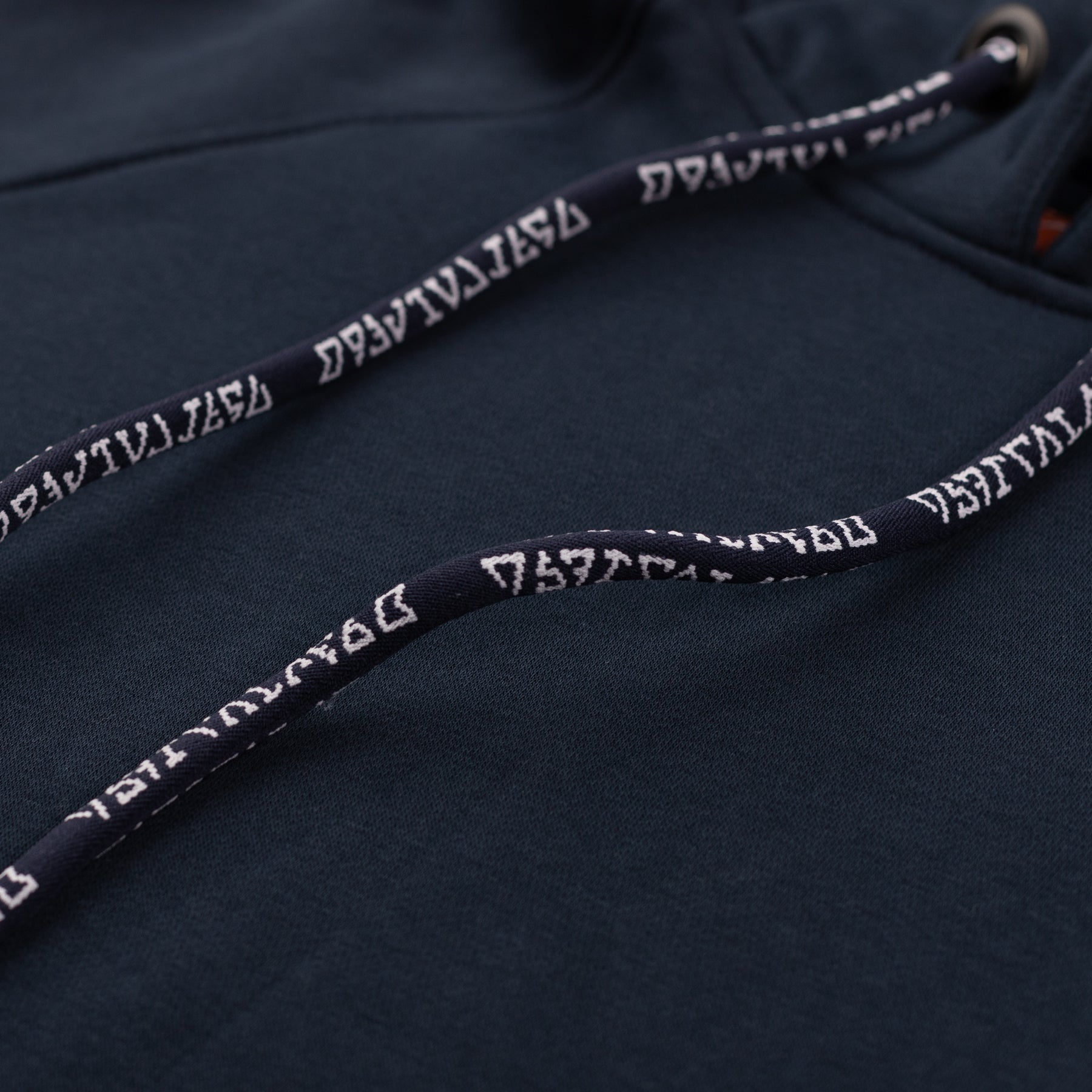 Mサイズ C.E CENTER P RIB HEAVY HOODY NAVY HYBRID Hoodie (Pearl Weave Integrated) - Navy