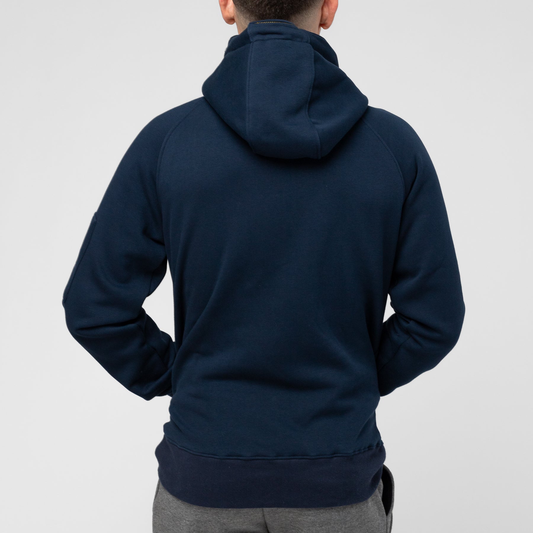 HYBRID Hoodie (Pearl Weave Integrated) - Navy