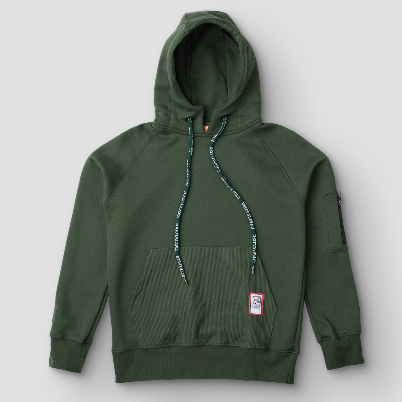 HYBRID Hoodie (Pearl Weave Integrated) - Olive