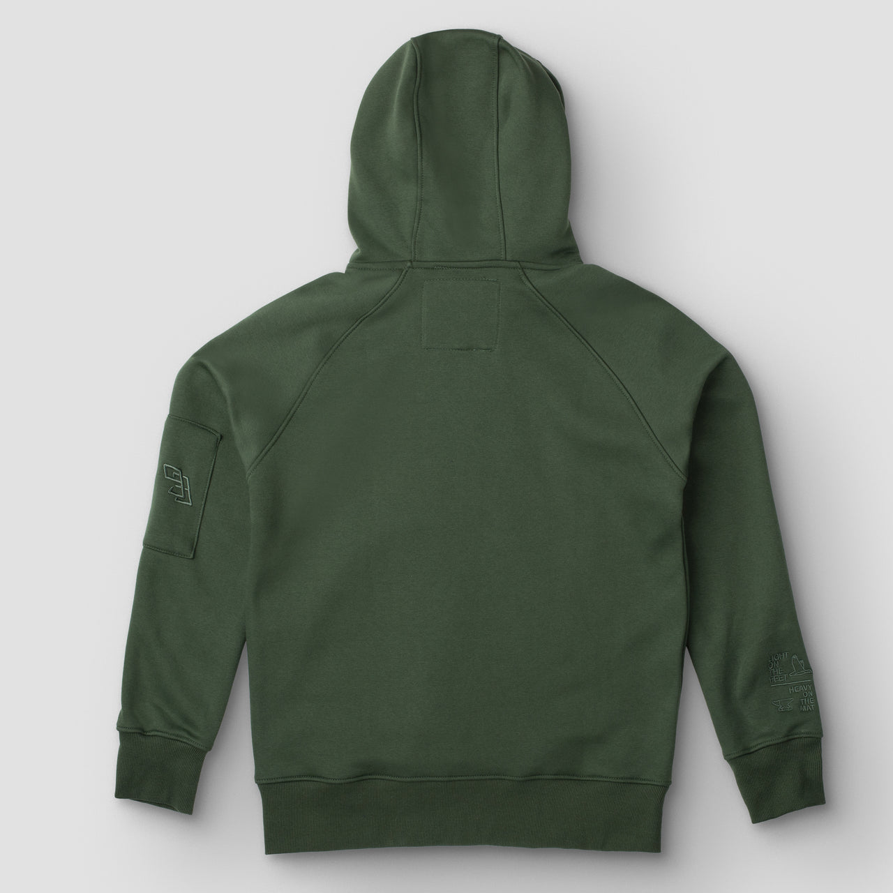 HYBRID Hoodie (Pearl Weave Integrated) - Olive