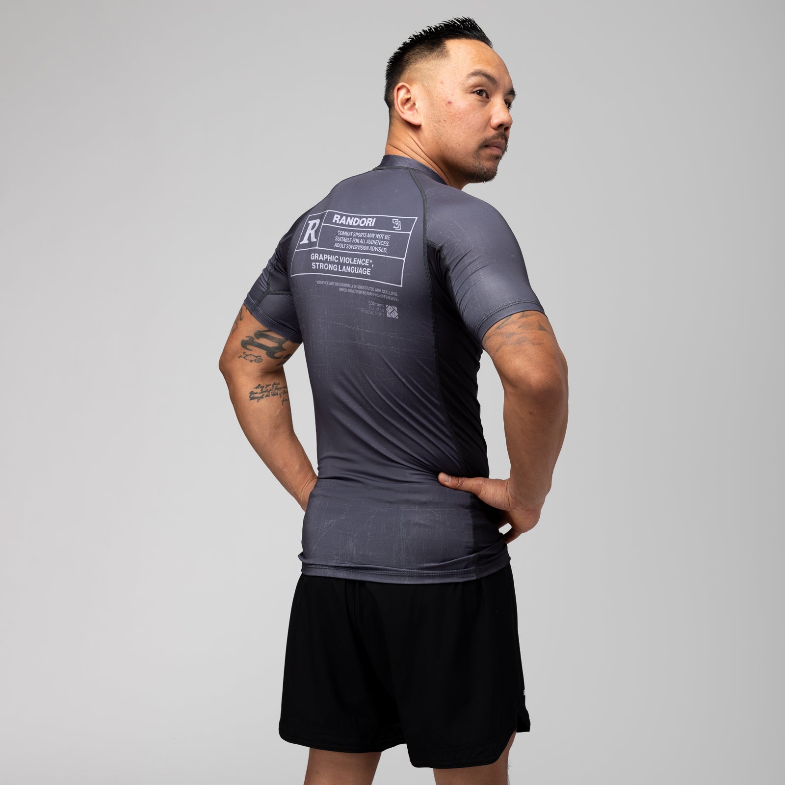 RANDORI Rash Guard - Short Sleeve