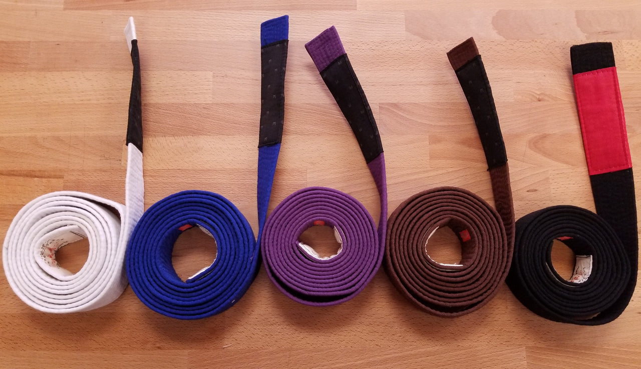 2018 Premium BJJ Rank Belts (All Colors)