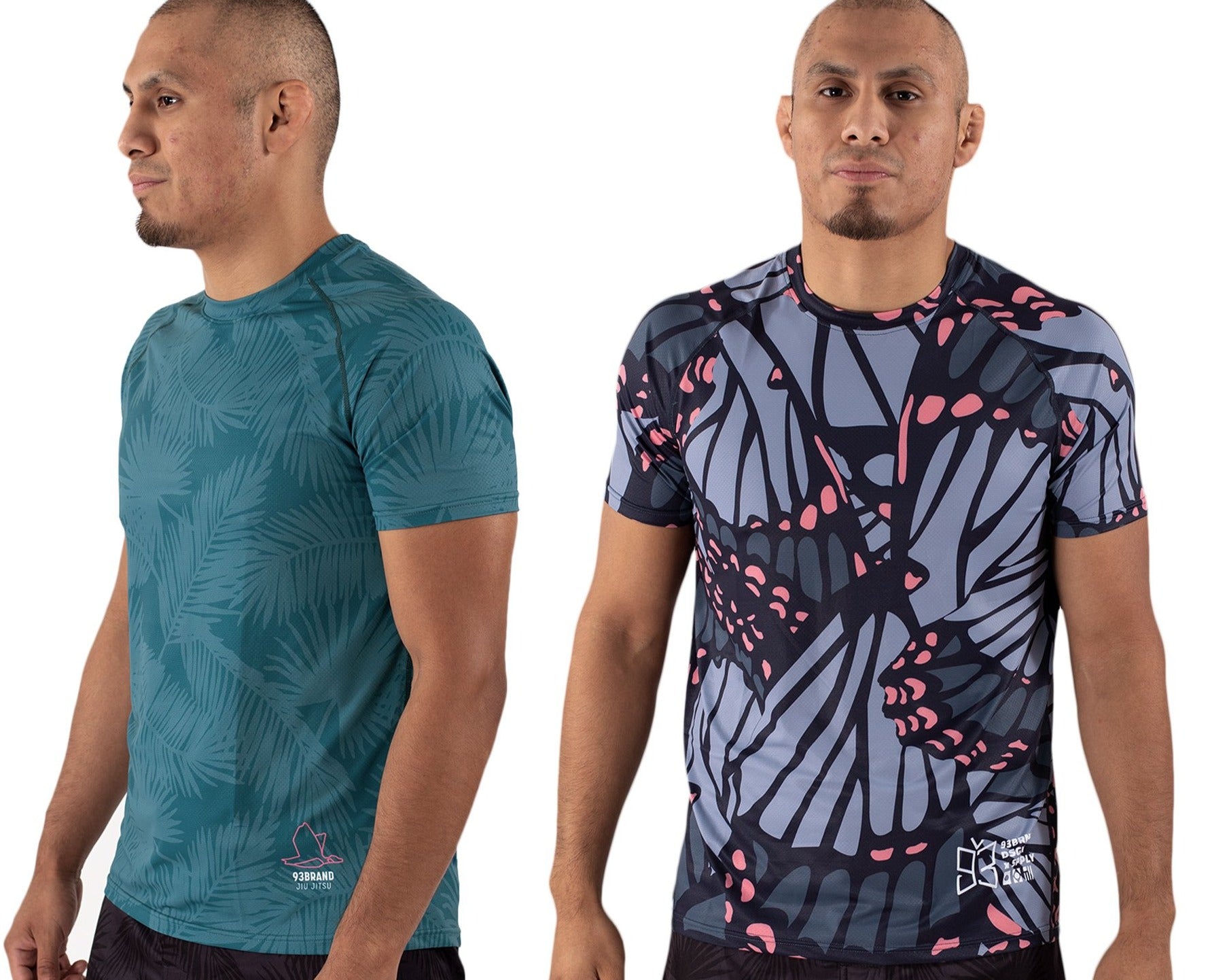 Palm Butterfly DryTech Workout Gym Shirts for Jiu Jitsu