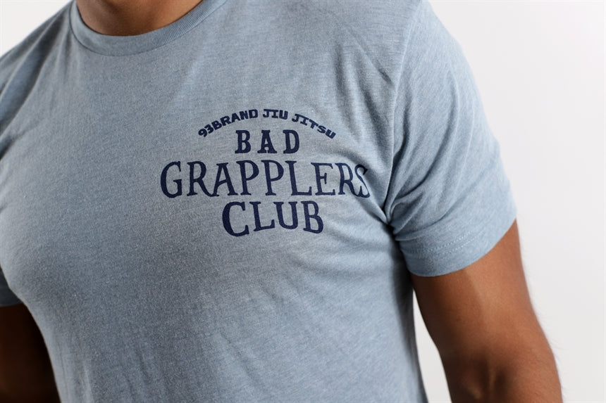 BAD GRAPPLERS CLUB Triblend Tee - Stonewash