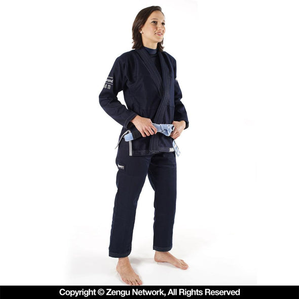 HOOKS V3 Women's Navy Blue Jiu Jitsu Gi