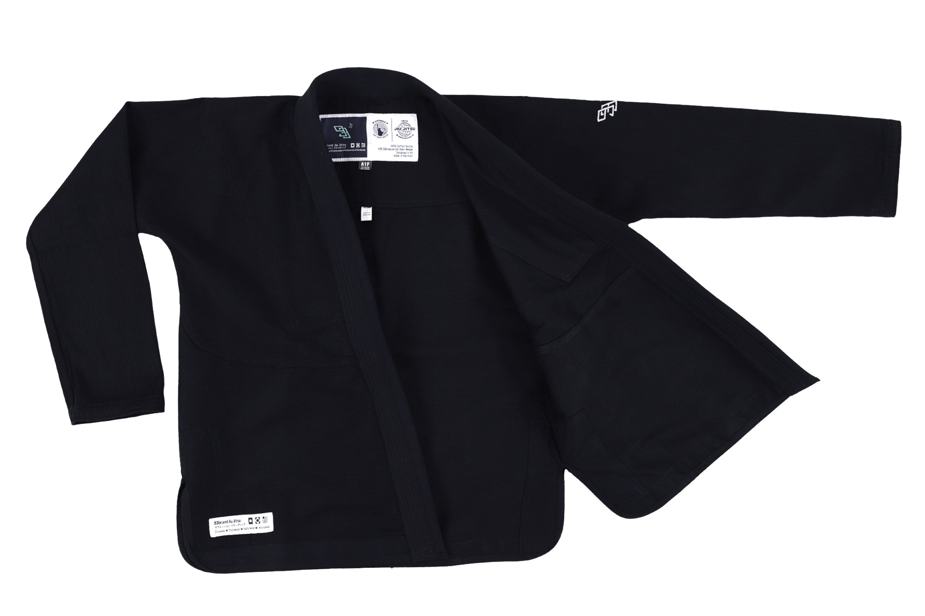Separate Gi Top (Jacket Only) - Black – 93brand