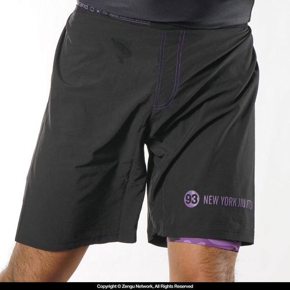Two-Layer GOD V1 Shorts - Purple Camo Edition