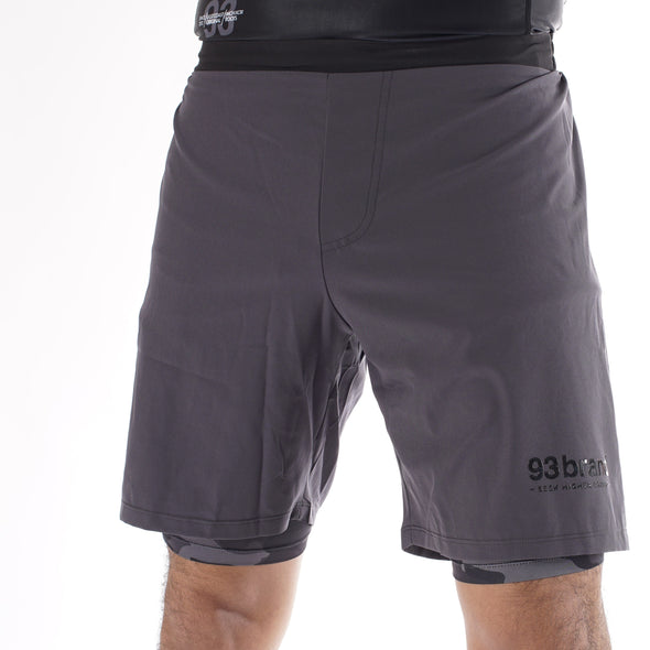 Two-Layer GOD V2 Shorts - Black Camo Edition