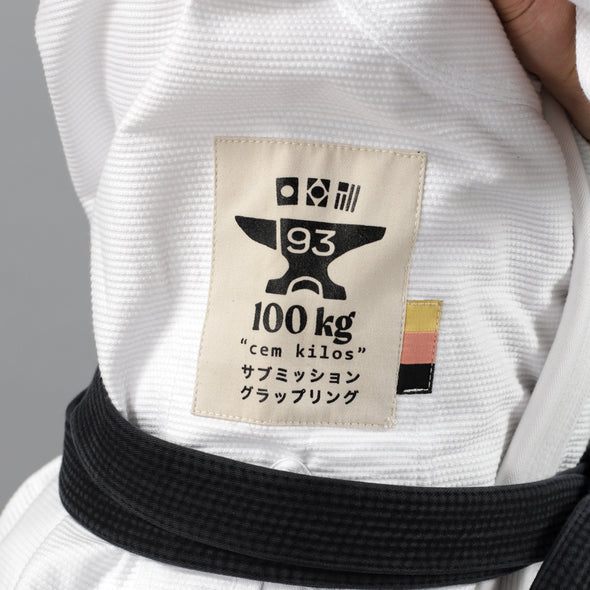 100 KILO V4 Jiu Jitsu Gi - White