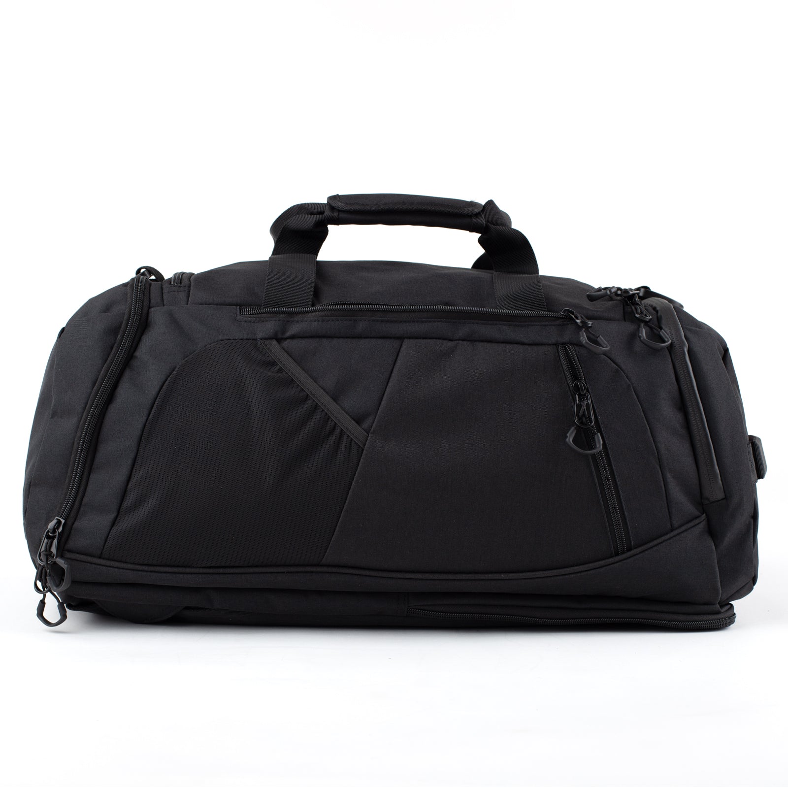 CONSTRUCT Convertible Gear Bag (Duffel/Backpack Hybrid) - Black