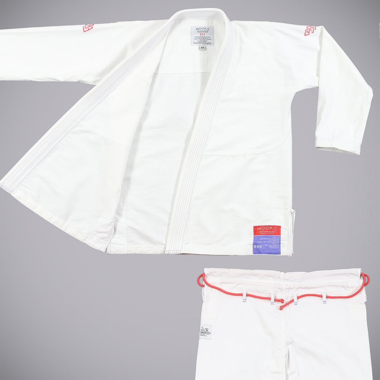 HOOKS V5 Jiu Jitsu Gi - White