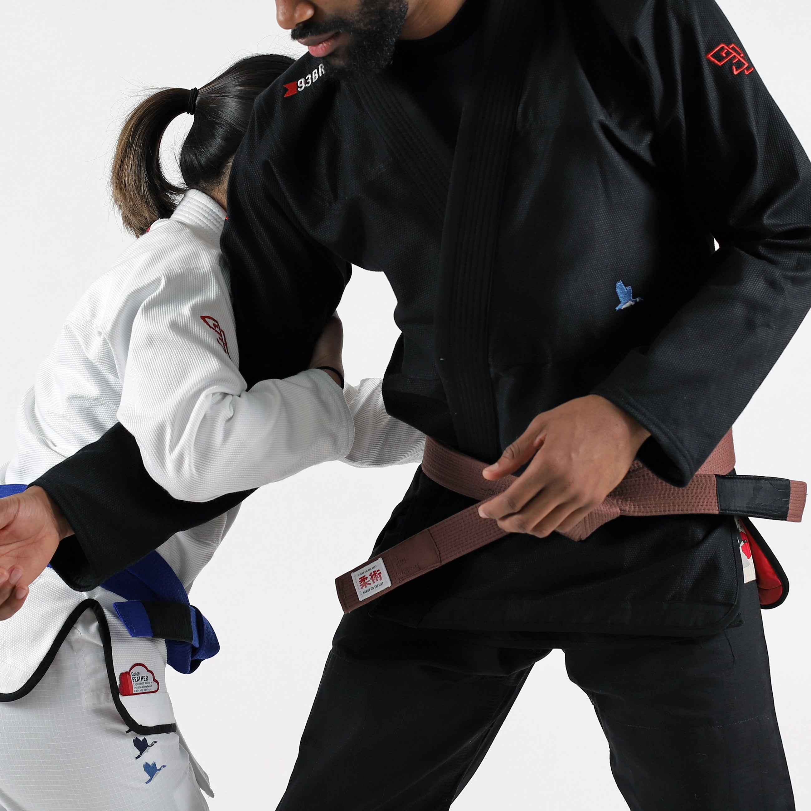 GOOSE FEATHER Lightweight Black Jiu Jitsu Gi