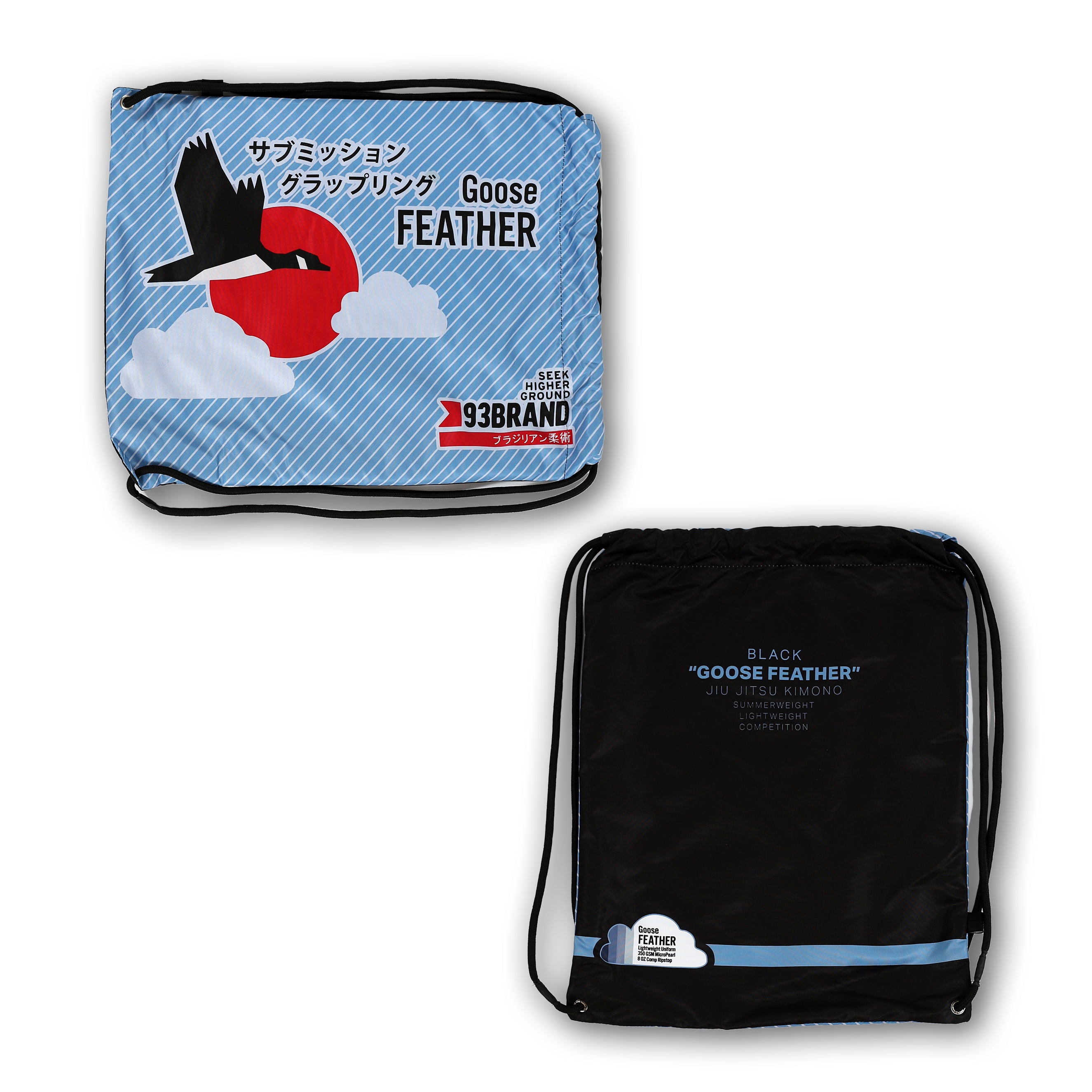 GOOSE FEATHER Lightweight Black Jiu Jitsu Gi