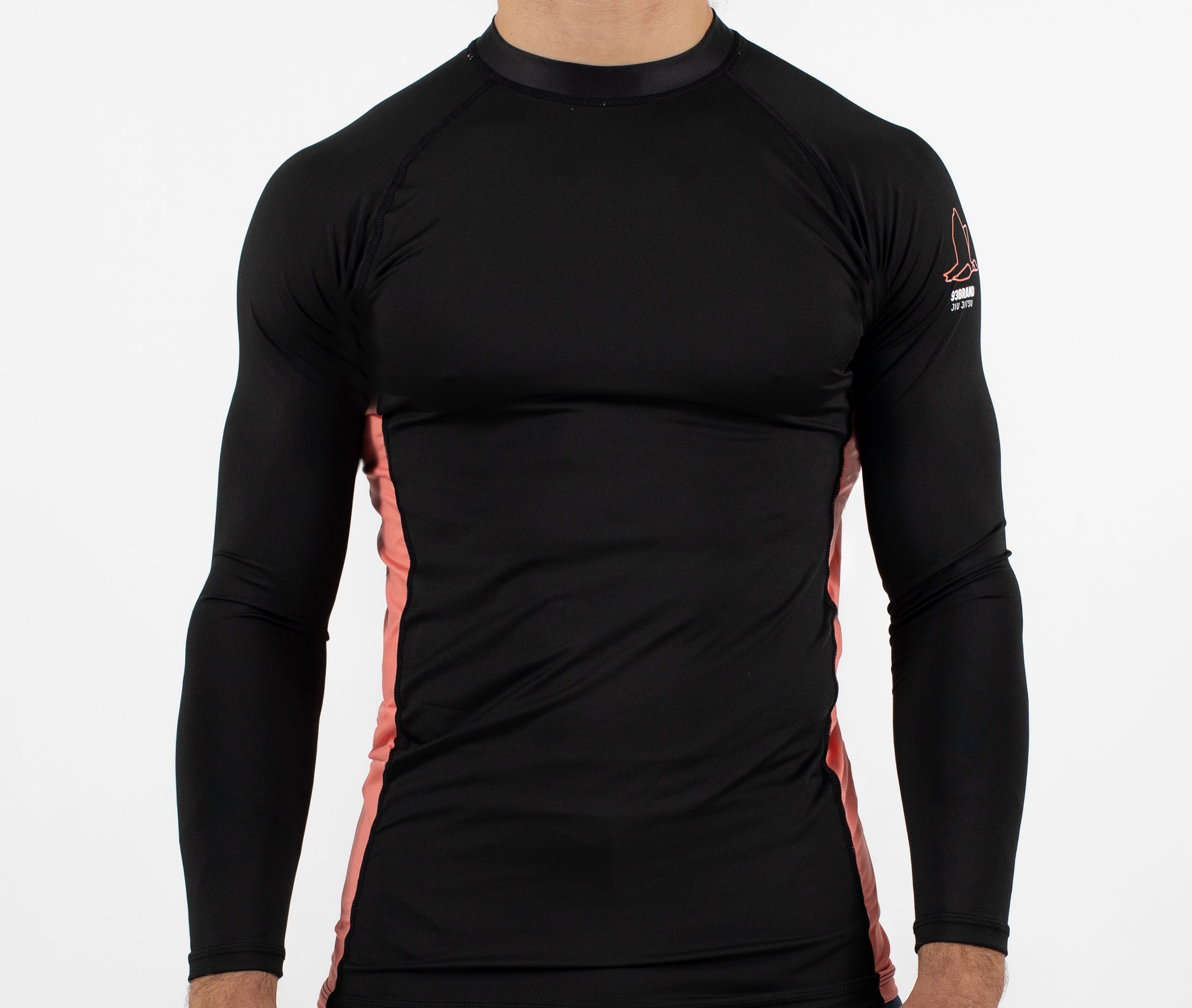 Standard Issue L/S Rash Guards 2-PACK (Burgundy, Black)