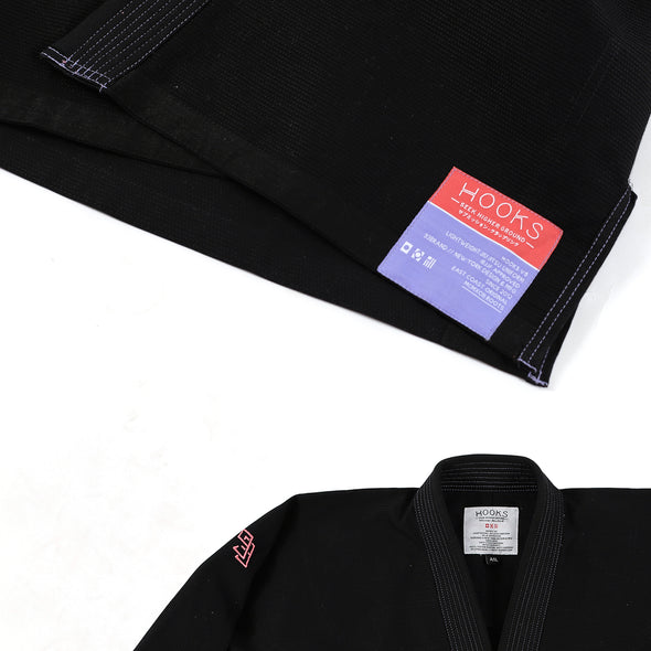 HOOKS V5 Black Jiu Jitsu Gi