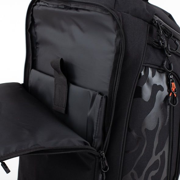 CONSTRUCT Convertible Gear Bag (Duffel/Backpack Hybrid) - Black
