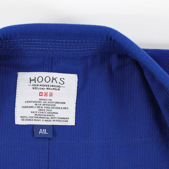 HOOKS V5 Blue Women's Jiu Jitsu Gi