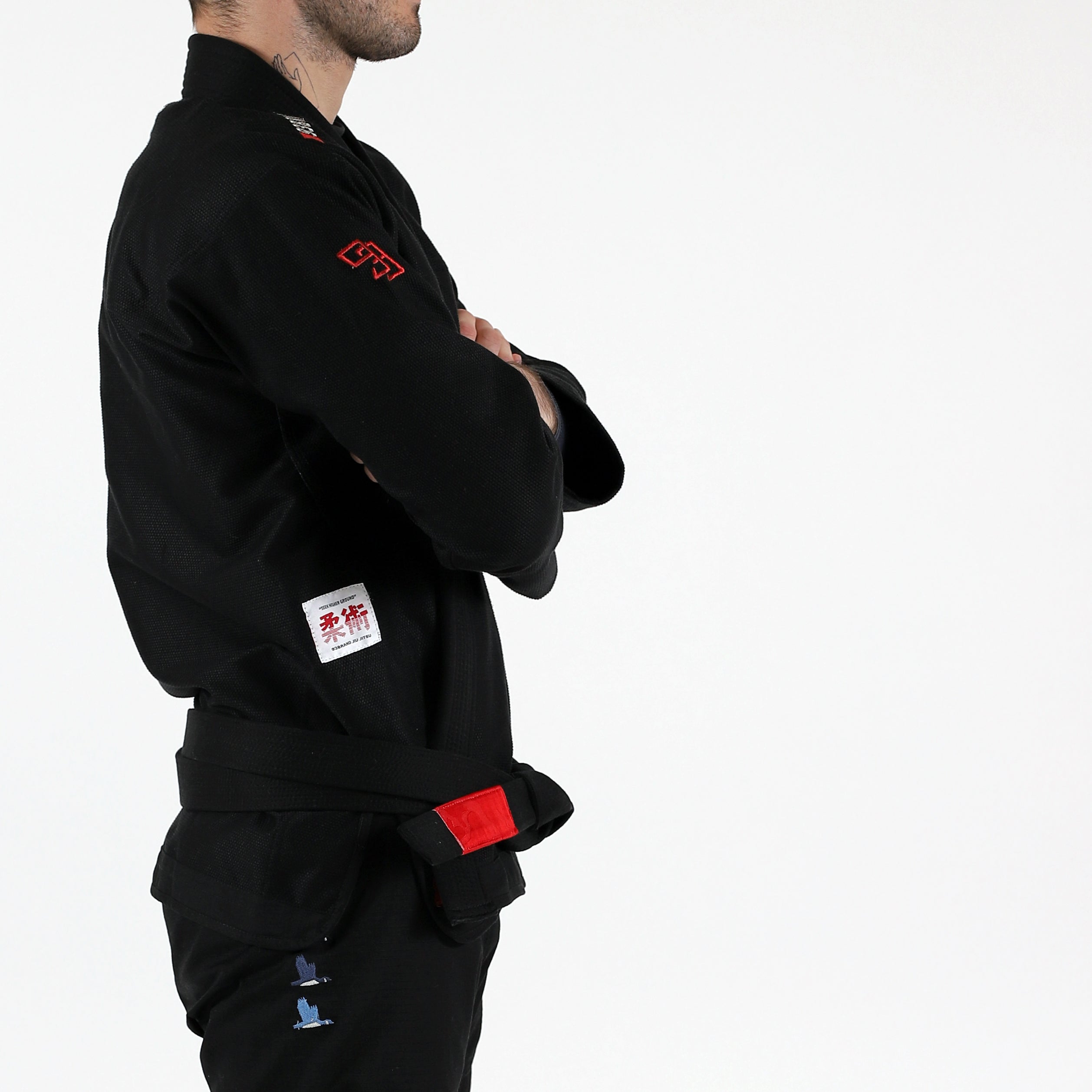 GOOSE FEATHER Lightweight Black Jiu Jitsu Gi