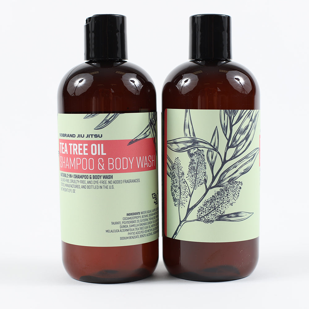 Natural Tea Tree Shampoo & Body Wash (2-PACK)