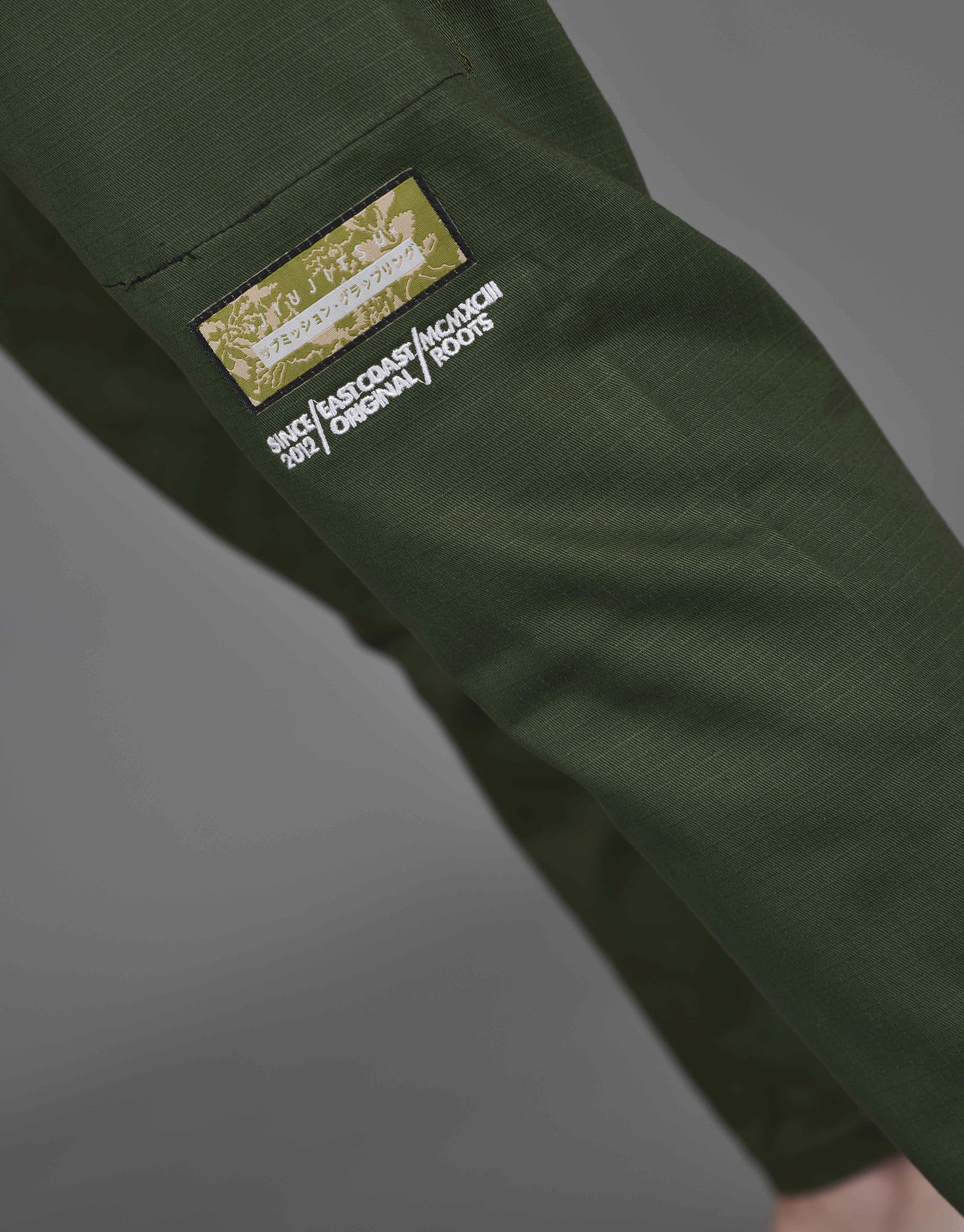 JIU JITSU ORIGINALS Men's + Women's Casual Gi Pants - Green