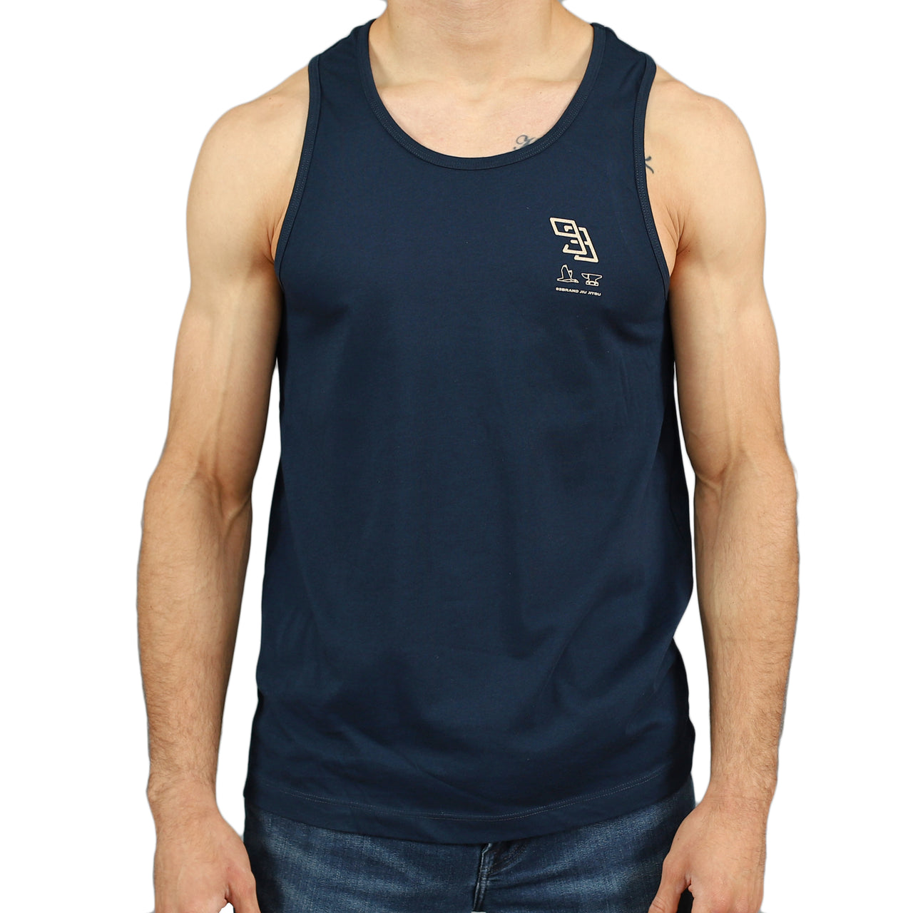 MONOGRAM Tank Top - Navy