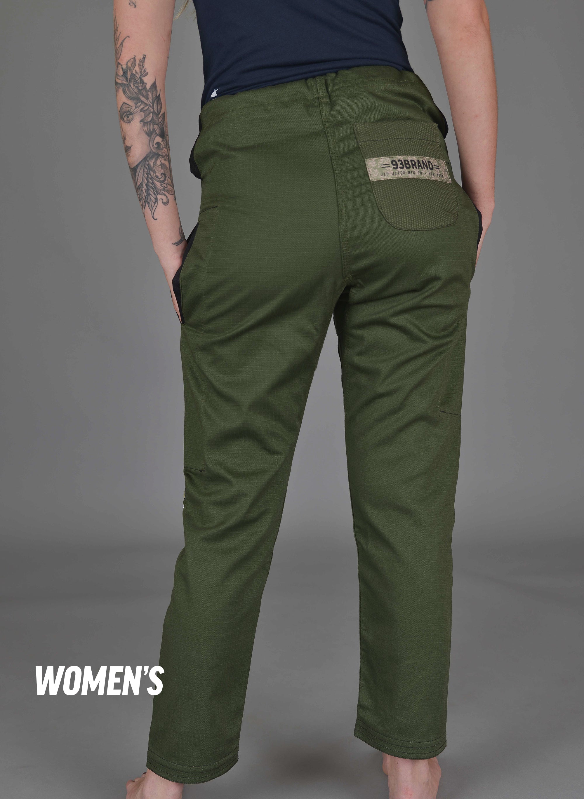 JIU JITSU ORIGINALS Men's + Women's Casual Gi Pants - Green – 93brand