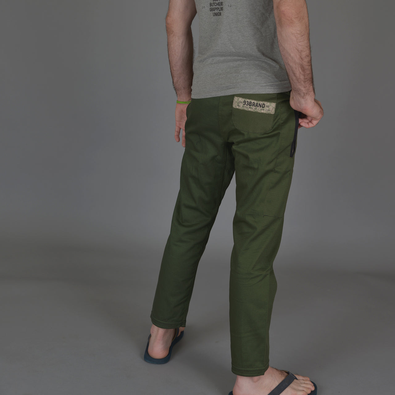 JIU JITSU ORIGINALS Men's + Women's Casual Gi Pants - Green